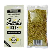 Non-GMO, Thunder Acres Premium Wheat Seed, Cat Grass Seed, Wheatgrass, Hard Red Winter Wheat (2 lbs.)   